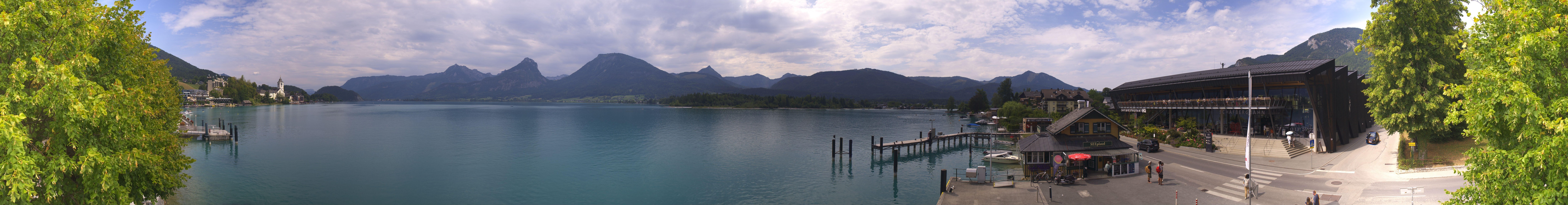 Archived image Webcam Wolfgangsee Panorama