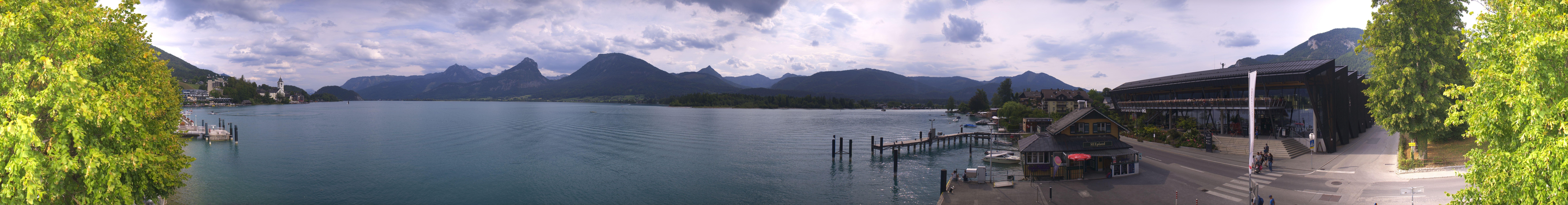 Archived image Webcam Wolfgangsee Panorama