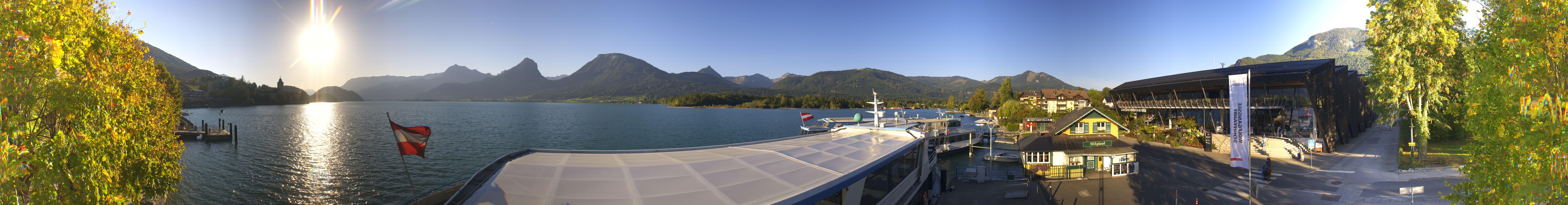 Archived image Webcam Wolfgangsee Panorama