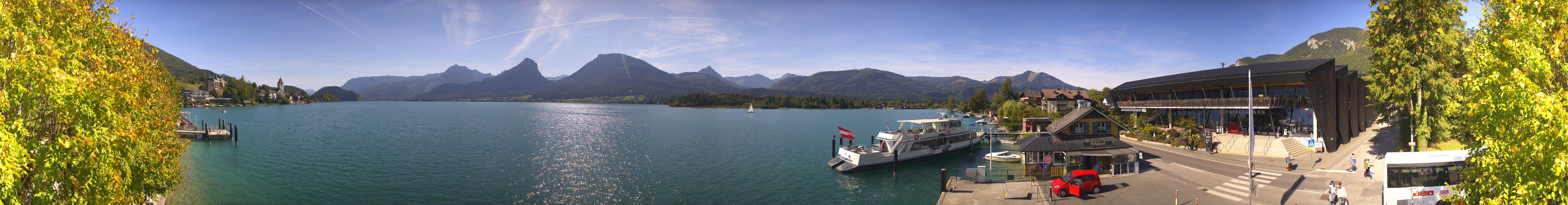 Archived image Webcam Wolfgangsee Panorama