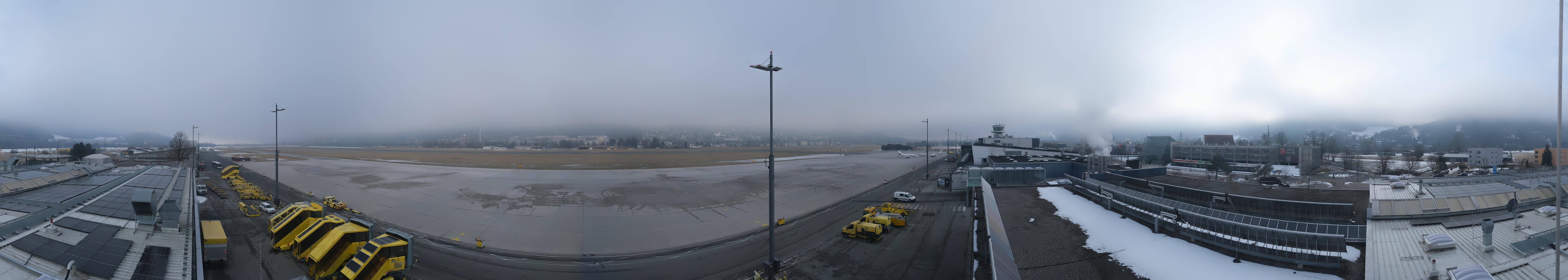 Archiv Foto Webcam Panorama Innsbruck Flughafen