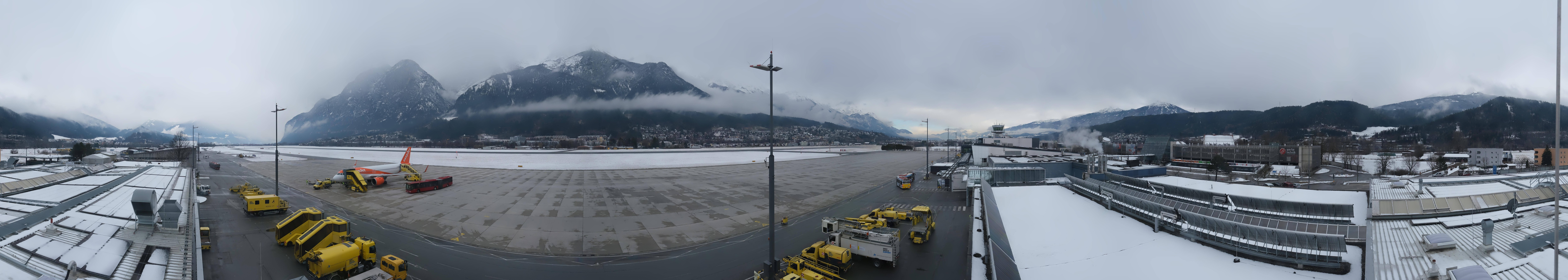 Archiv Foto Webcam Panorama Innsbruck Flughafen