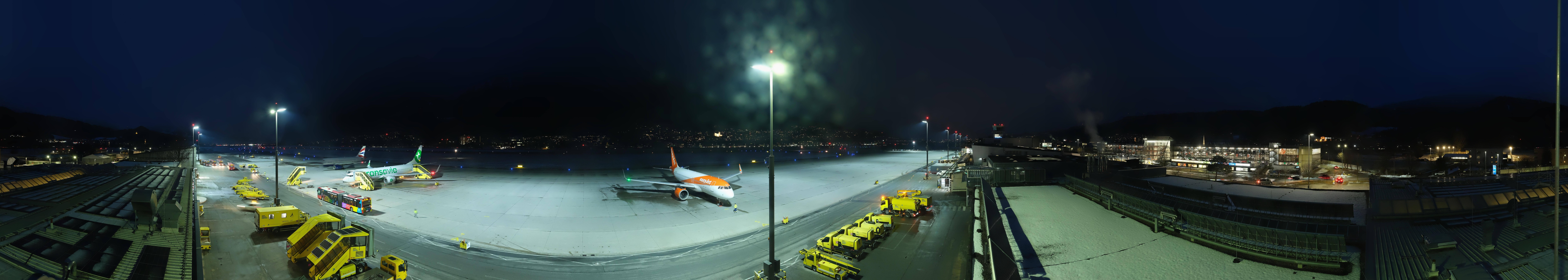 Archiv Foto Webcam Panorama Innsbruck Flughafen