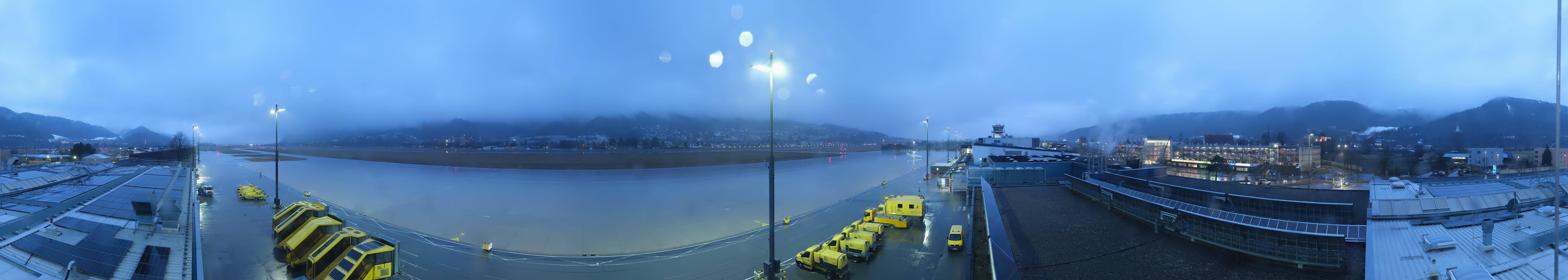 Archiv Foto Webcam Panorama Innsbruck Flughafen