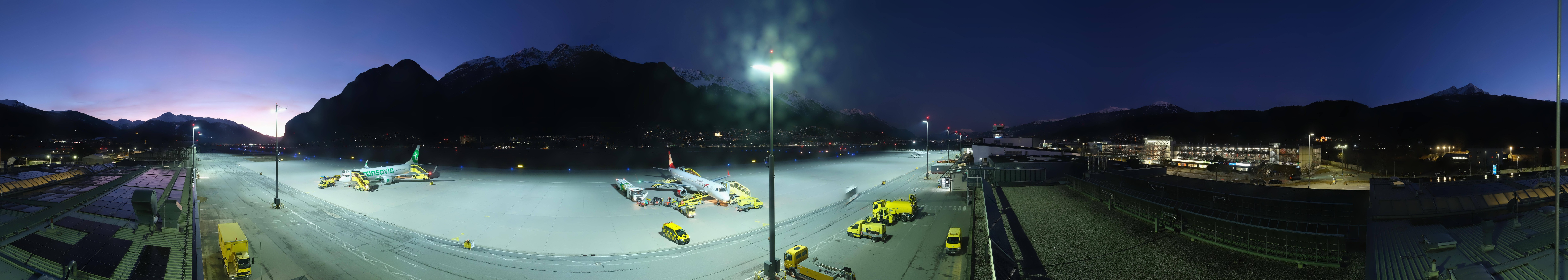 Archived image Webcam Airport Innsbruck Panorama