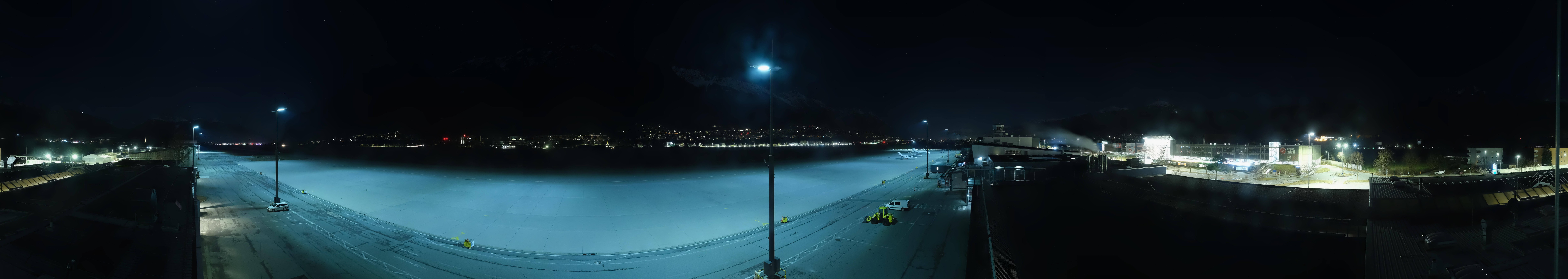 Archived image Webcam Airport Innsbruck Panorama