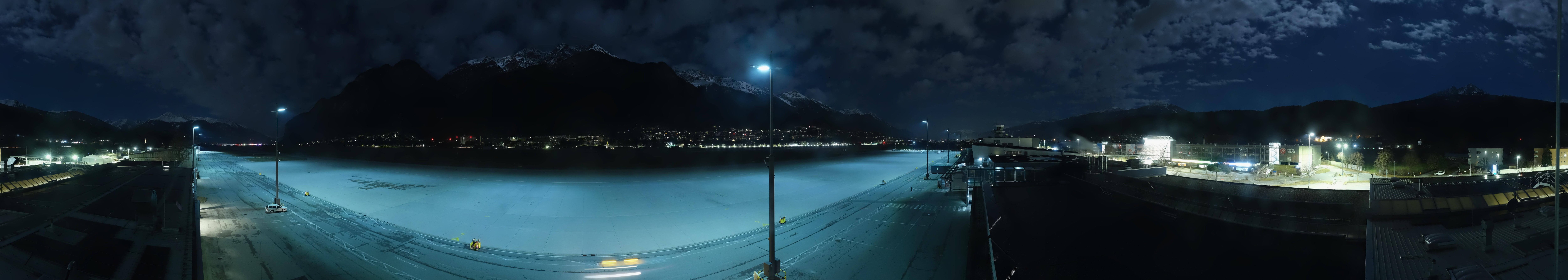 Archived image Webcam Airport Innsbruck Panorama