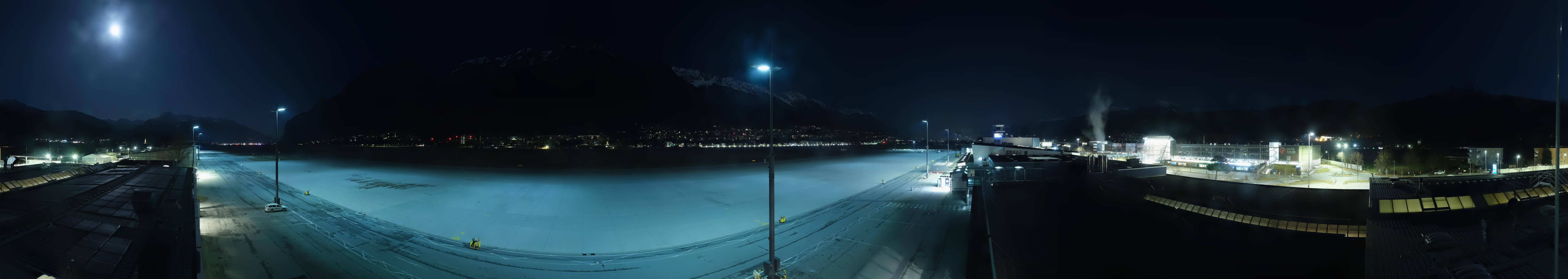 Archived image Webcam Airport Innsbruck Panorama