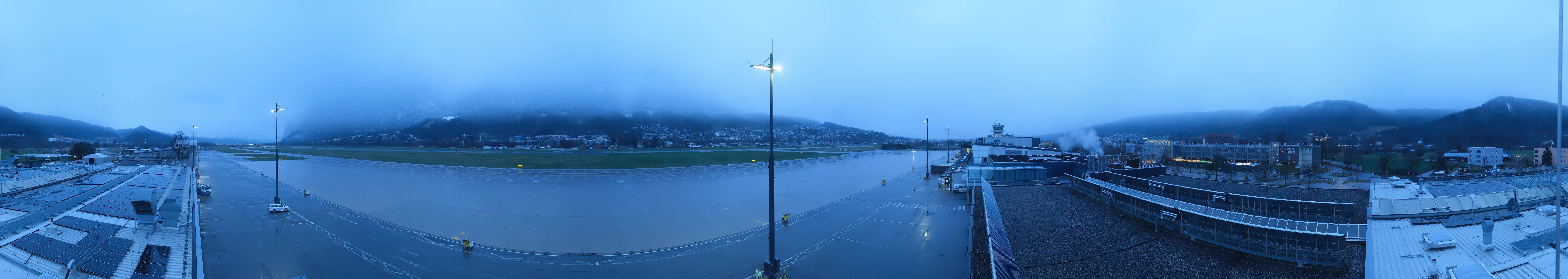 Archiv Foto Webcam Panorama Innsbruck Flughafen