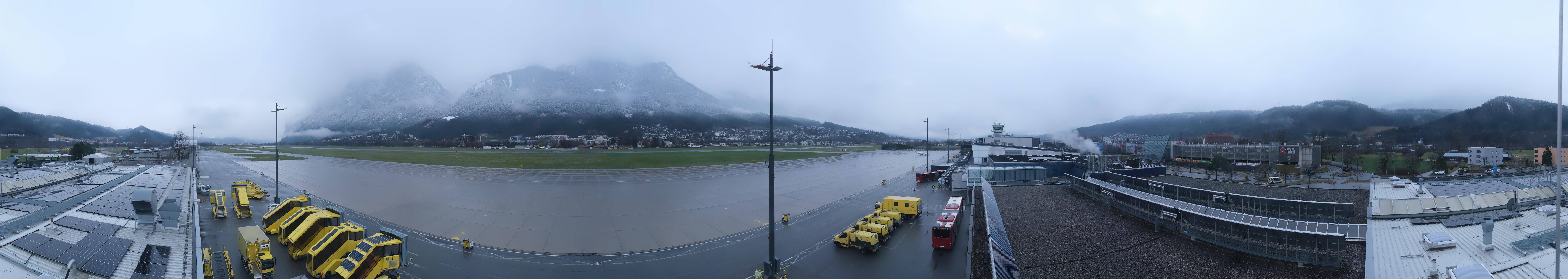 Archiv Foto Webcam Panorama Innsbruck Flughafen