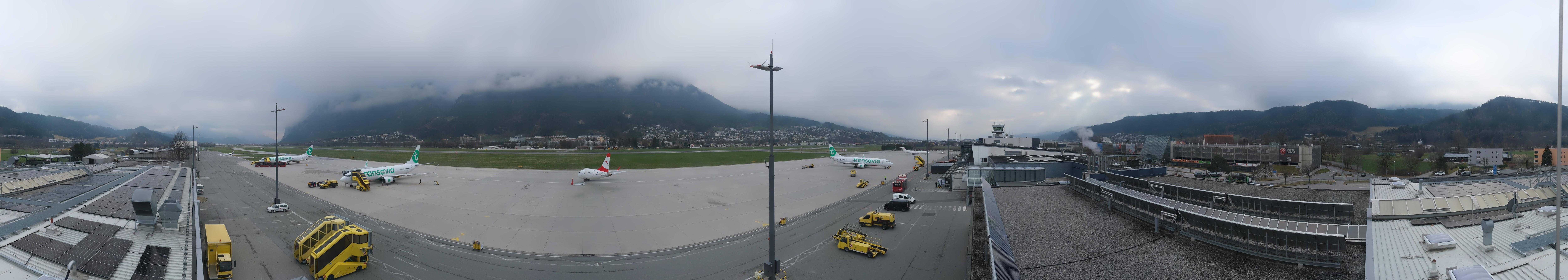 Archiv Foto Webcam Panorama Innsbruck Flughafen