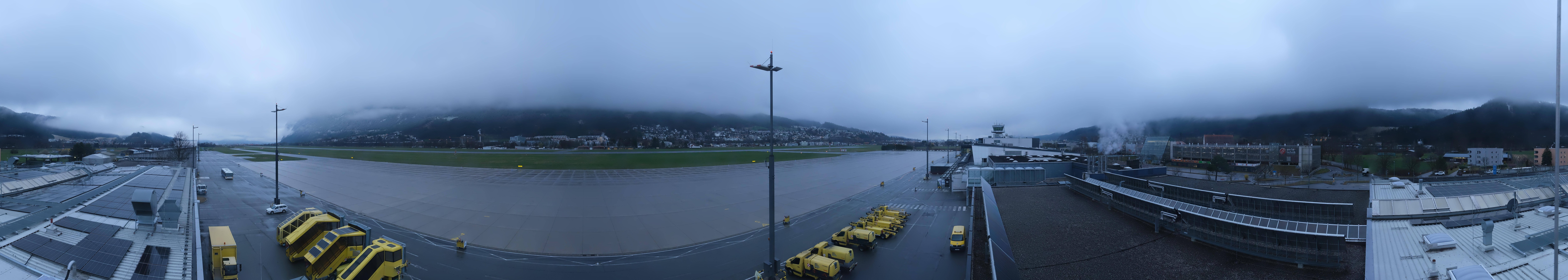 Archiv Foto Webcam Panorama Innsbruck Flughafen
