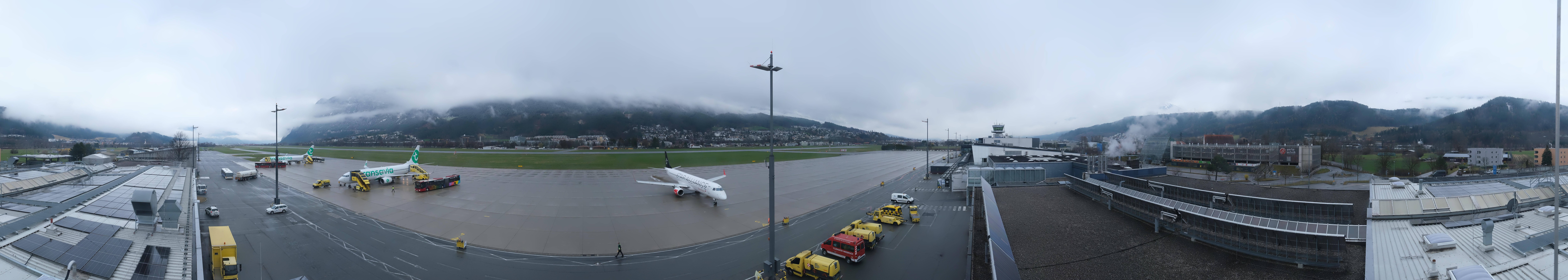 Archiv Foto Webcam Panorama Innsbruck Flughafen