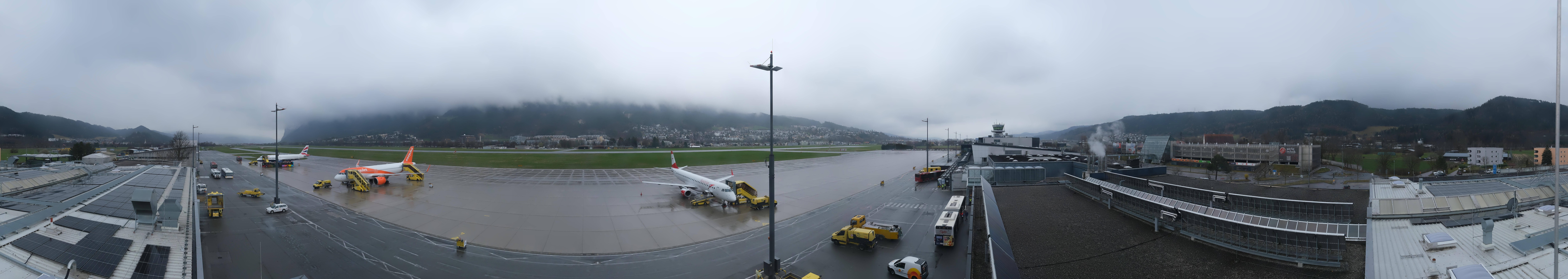 Archiv Foto Webcam Panorama Innsbruck Flughafen