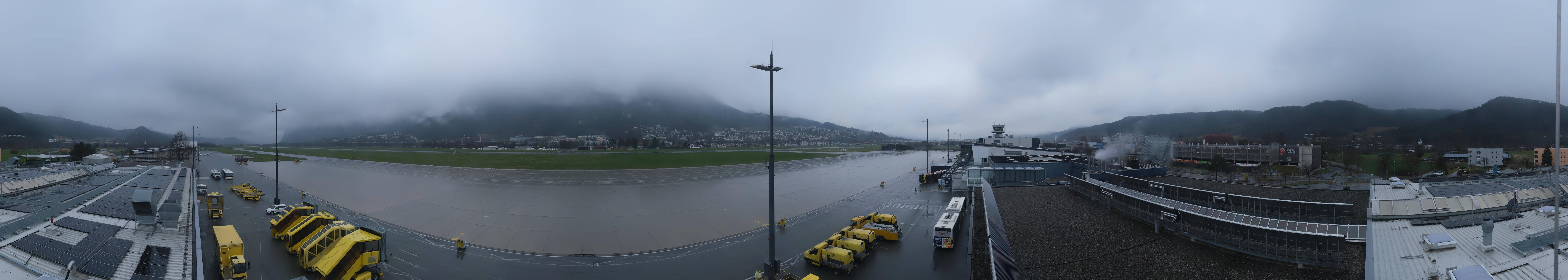 Archiv Foto Webcam Panorama Innsbruck Flughafen