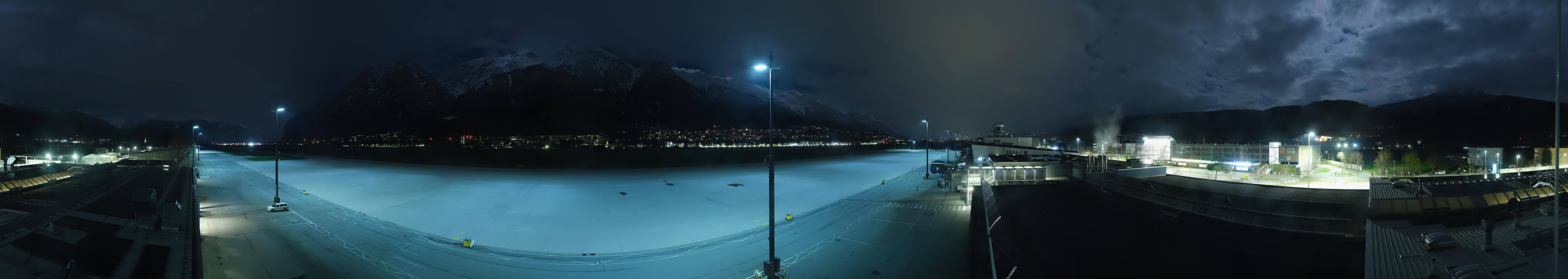 Archived image Webcam Airport Innsbruck Panorama