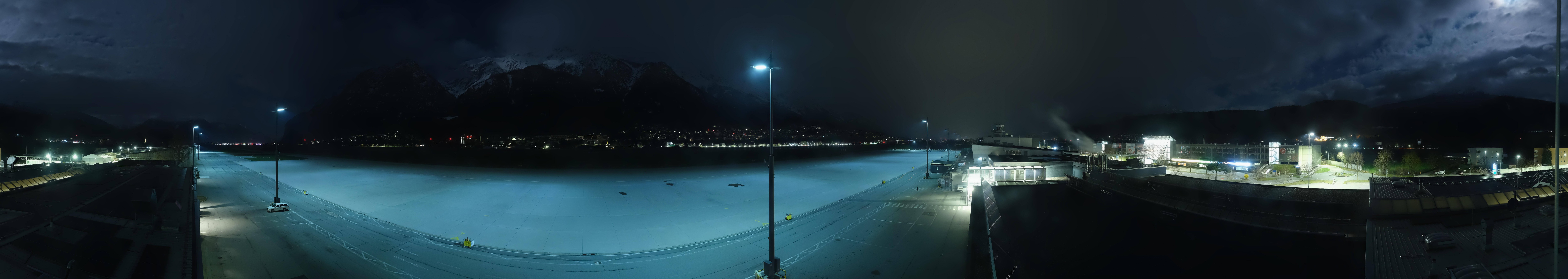 Archived image Webcam Airport Innsbruck Panorama