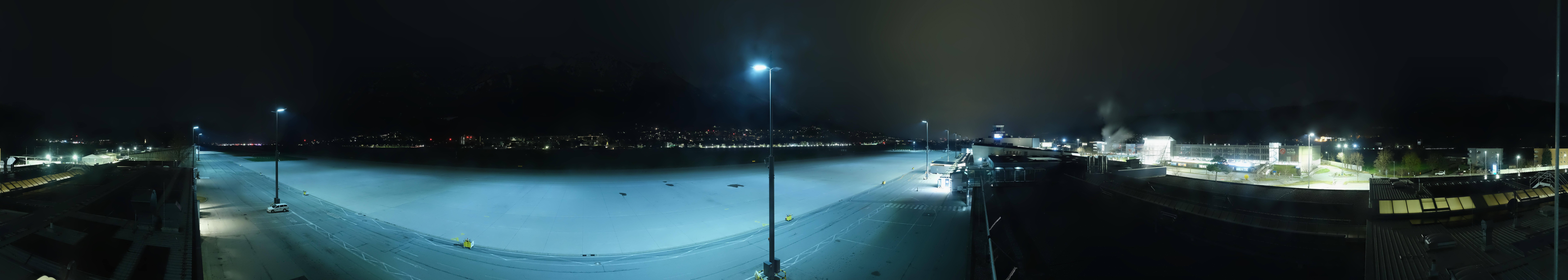 Archived image Webcam Airport Innsbruck Panorama