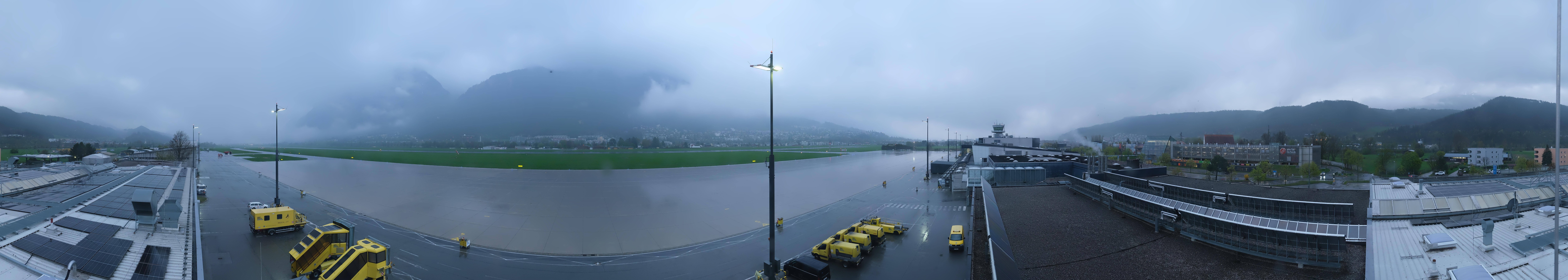 Archiv Foto Webcam Panorama Innsbruck Flughafen
