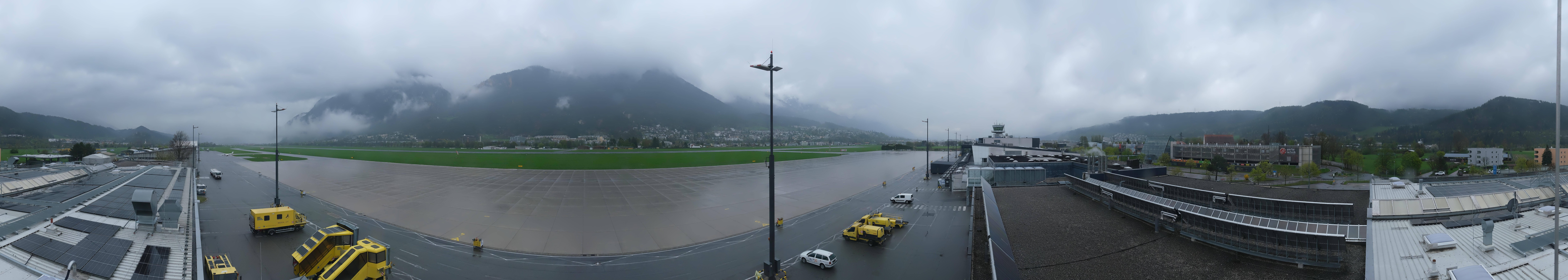 Archiv Foto Webcam Panorama Innsbruck Flughafen