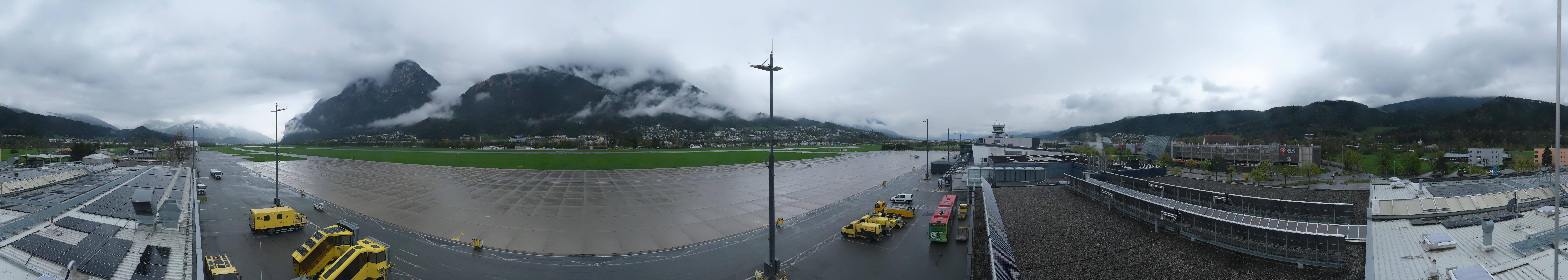Archiv Foto Webcam Panorama Innsbruck Flughafen