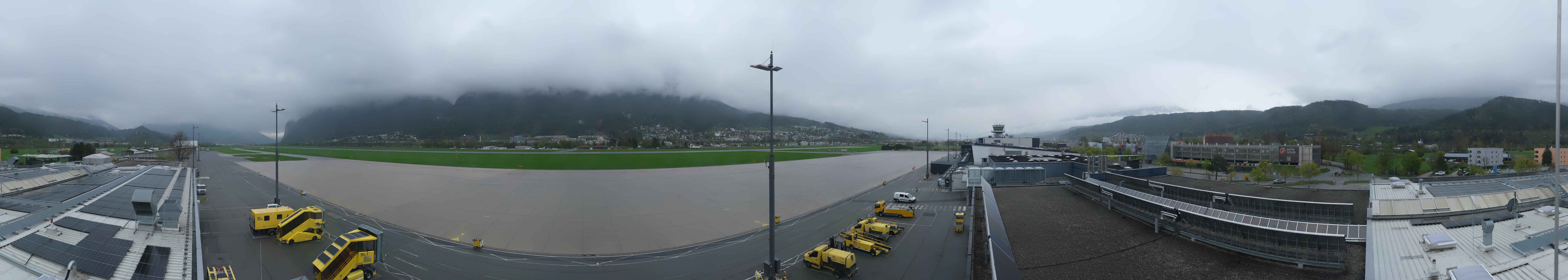 Archiv Foto Webcam Panorama Innsbruck Flughafen
