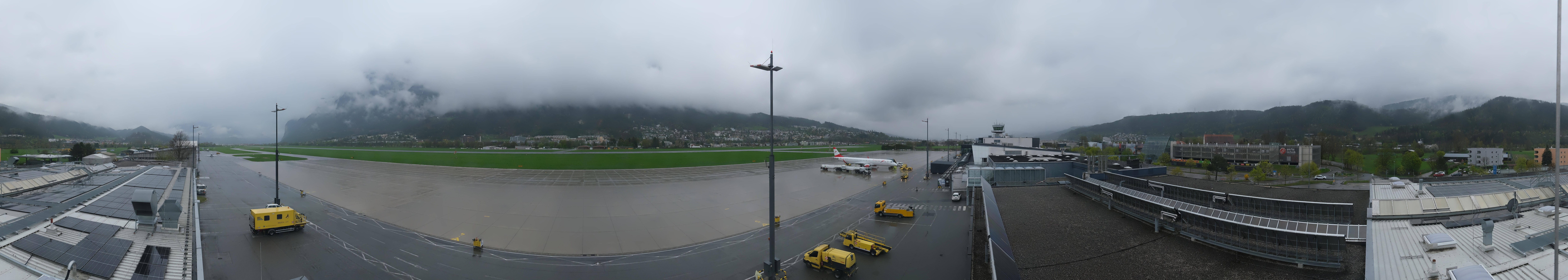 Archiv Foto Webcam Panorama Innsbruck Flughafen