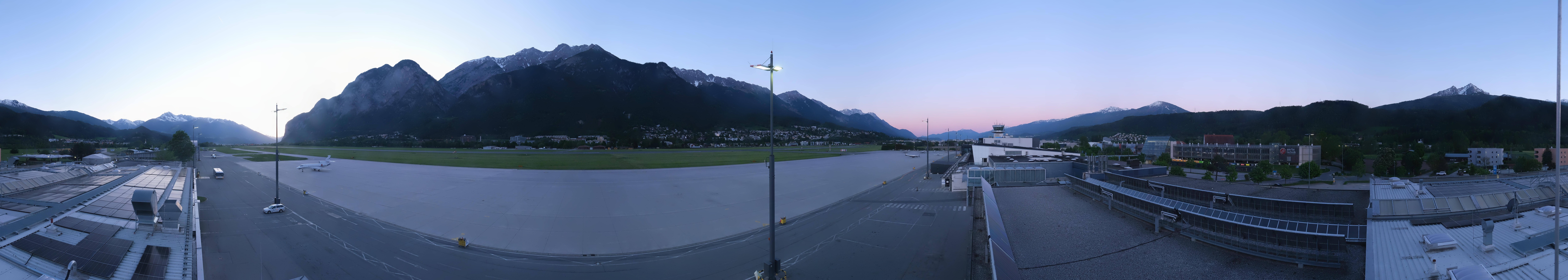 Archiv Foto Webcam Panorama Innsbruck Flughafen