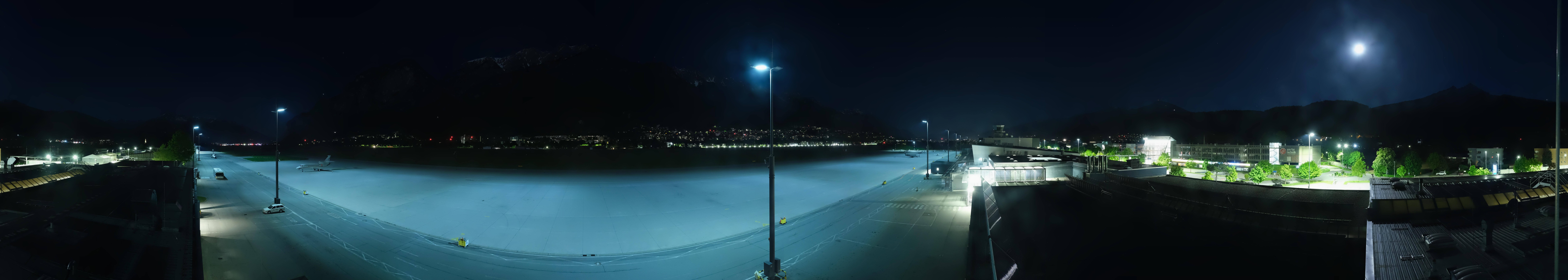Archived image Webcam Airport Innsbruck Panorama