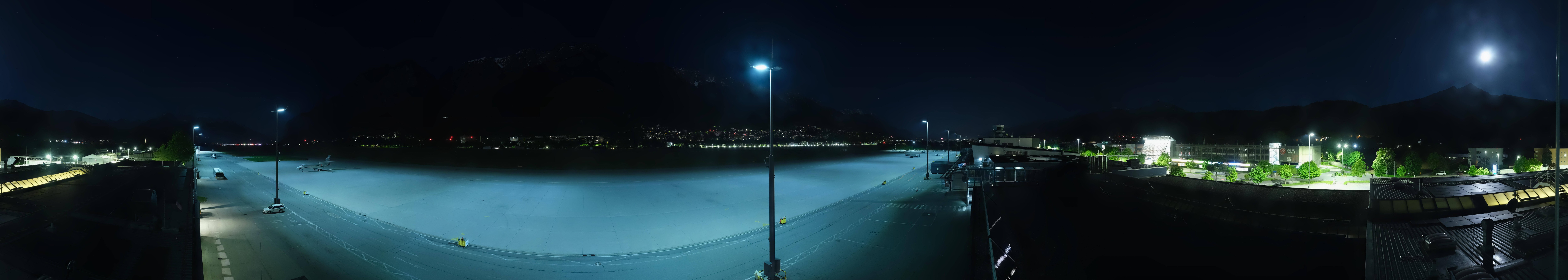 Archived image Webcam Airport Innsbruck Panorama