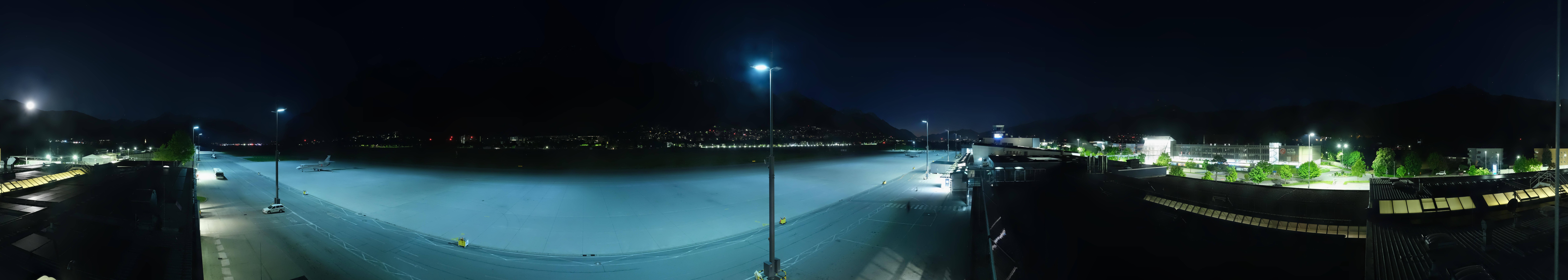 Archived image Webcam Airport Innsbruck Panorama