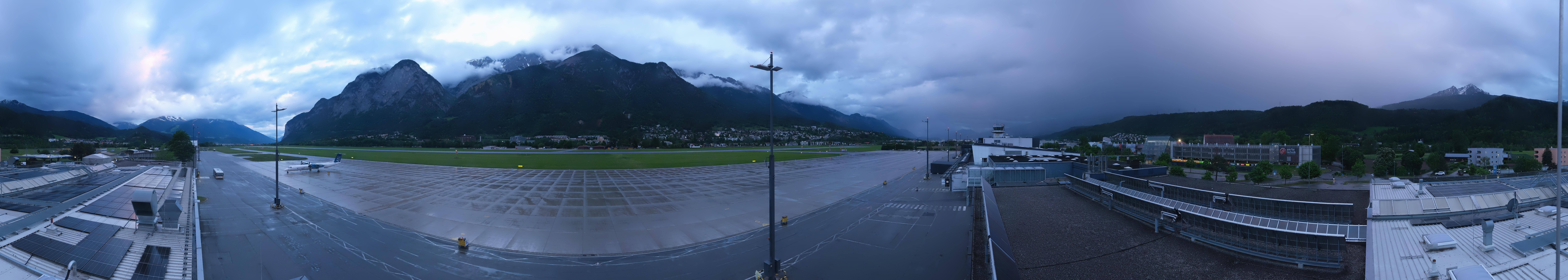 Archiv Foto Webcam Panorama Innsbruck Flughafen