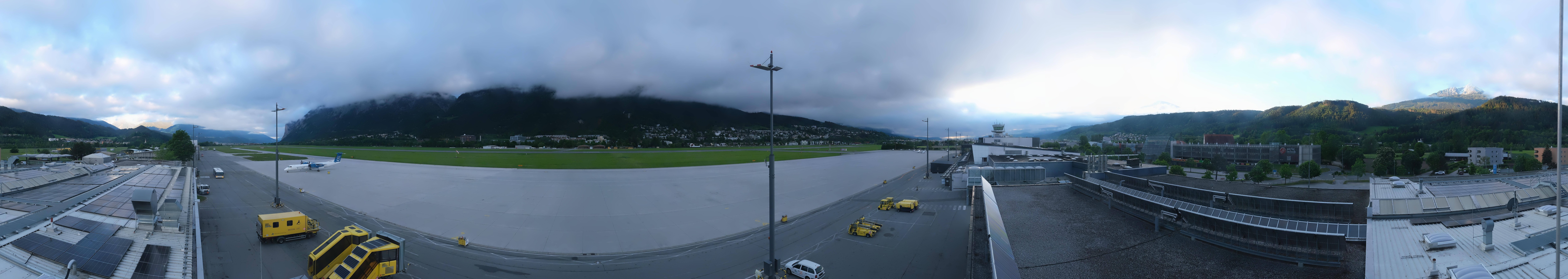 Archiv Foto Webcam Panorama Innsbruck Flughafen