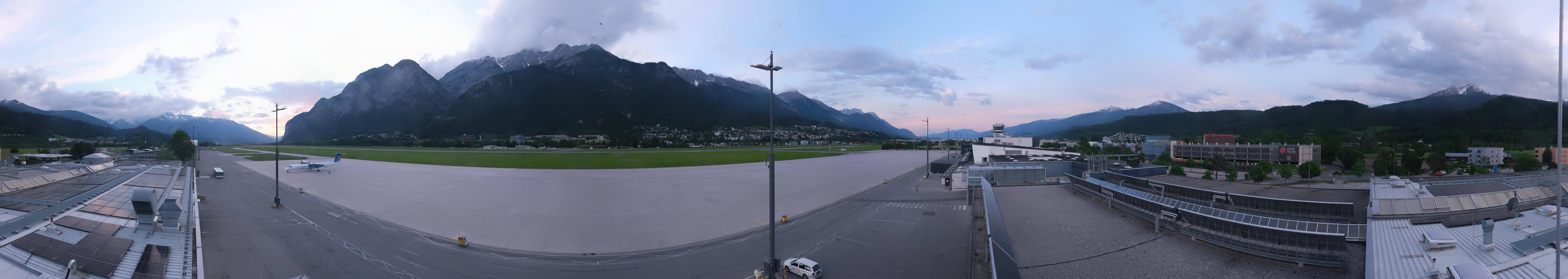 Archiv Foto Webcam Panorama Innsbruck Flughafen