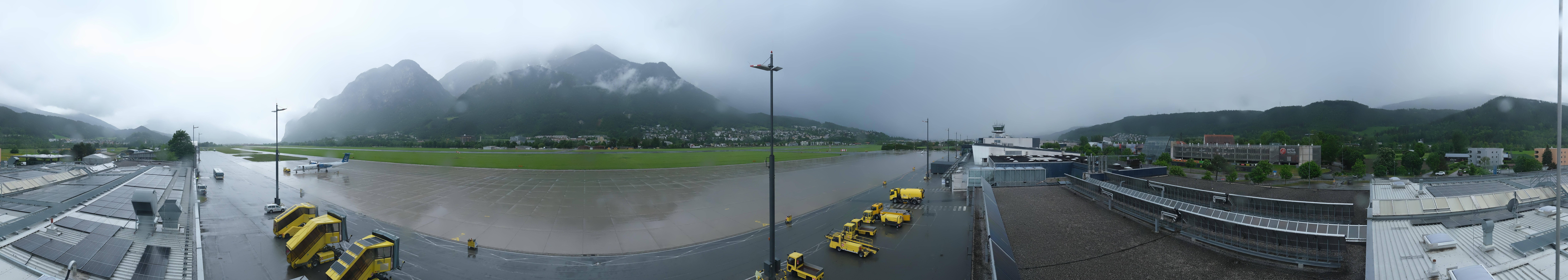 Archiv Foto Webcam Panorama Innsbruck Flughafen