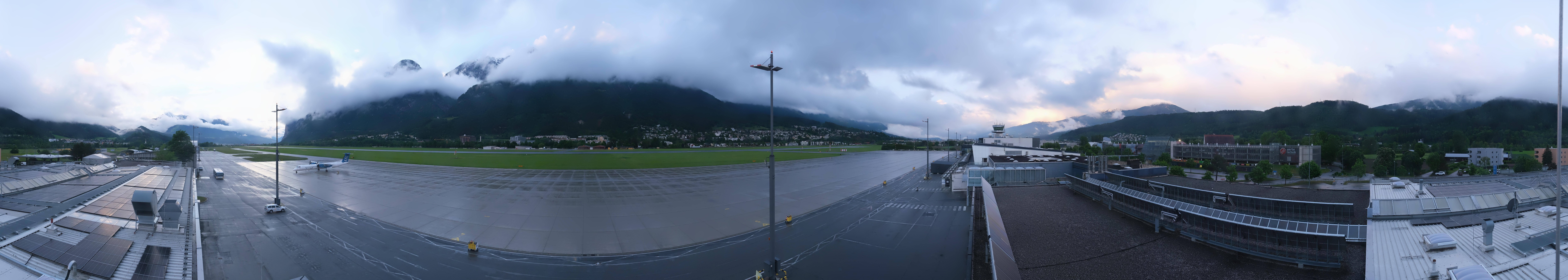 Archiv Foto Webcam Panorama Innsbruck Flughafen