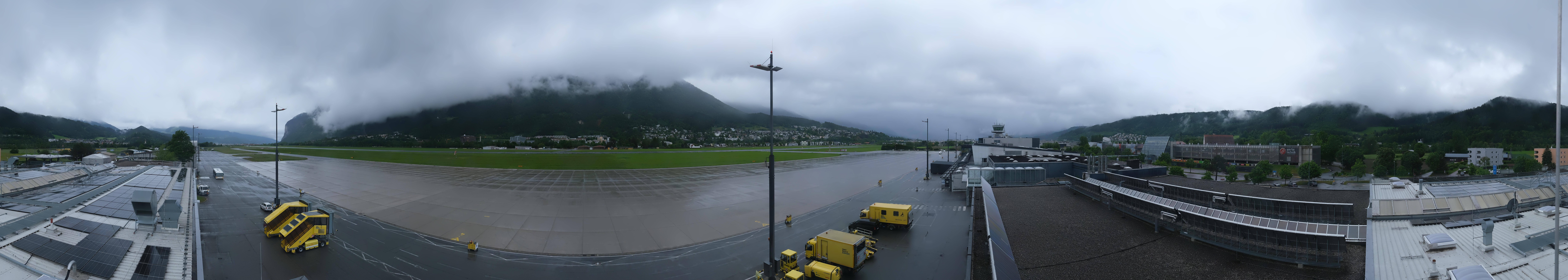 Archiv Foto Webcam Panorama Innsbruck Flughafen