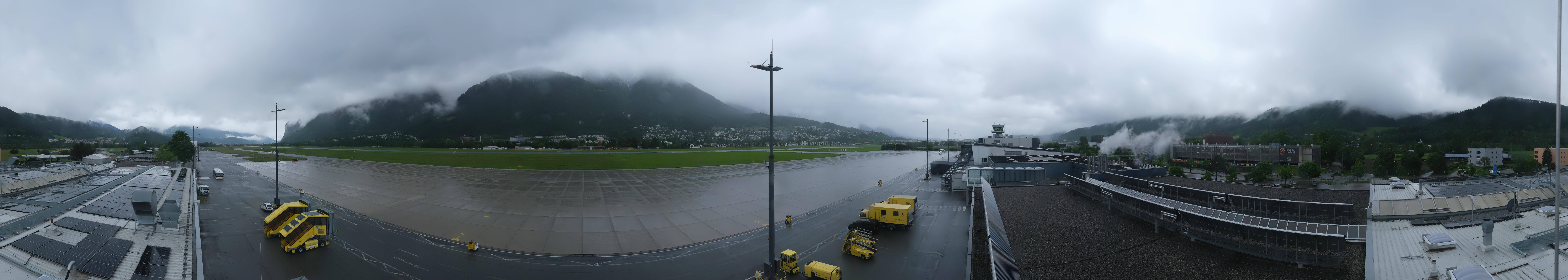 Archiv Foto Webcam Panorama Innsbruck Flughafen