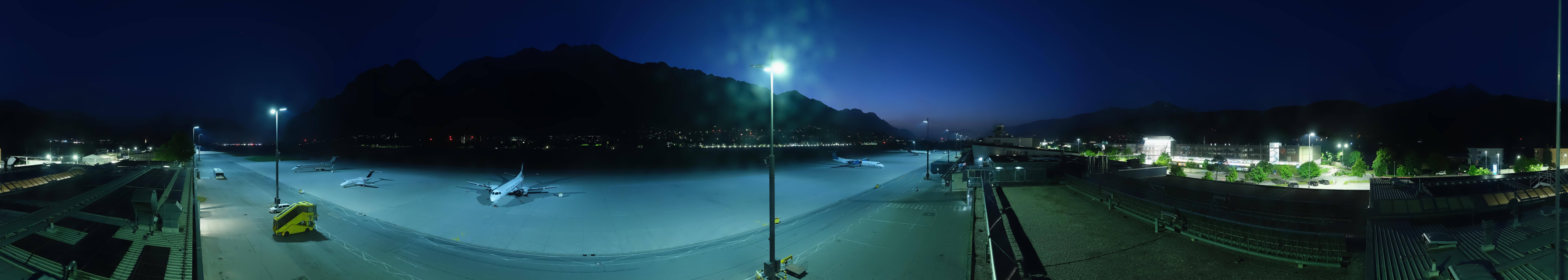 Archived image Webcam Airport Innsbruck Panorama