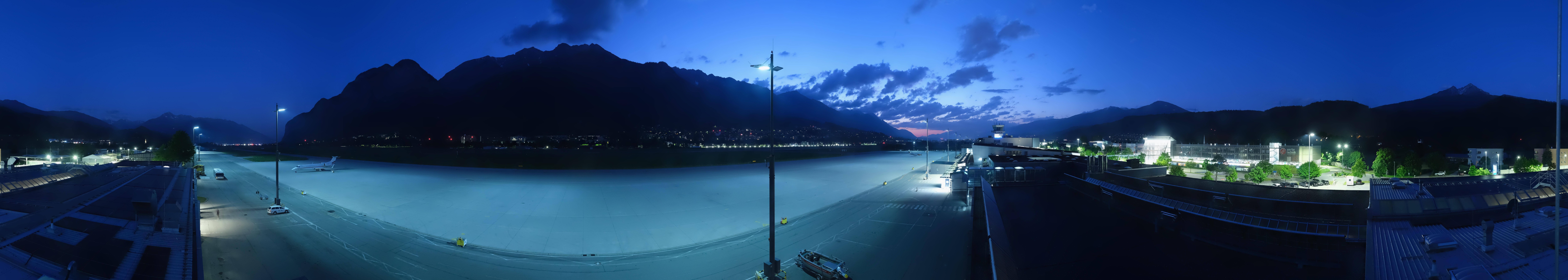 Archiv Foto Webcam Panorama Innsbruck Flughafen