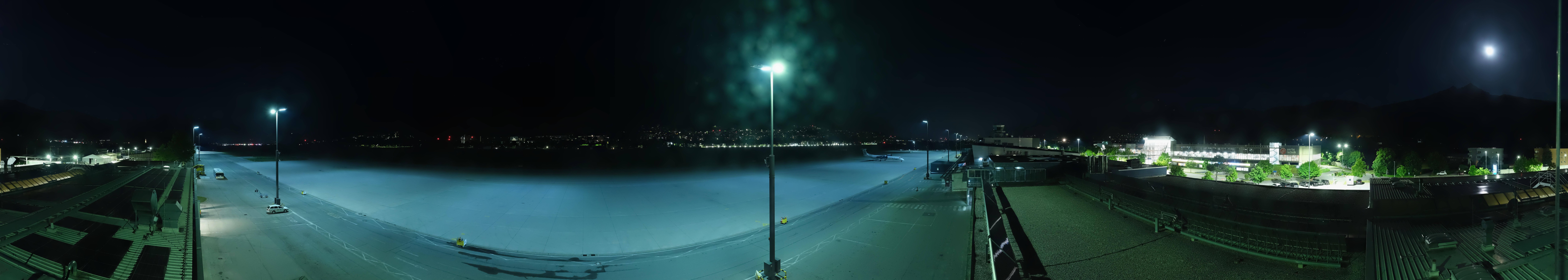 Archived image Webcam Airport Innsbruck Panorama