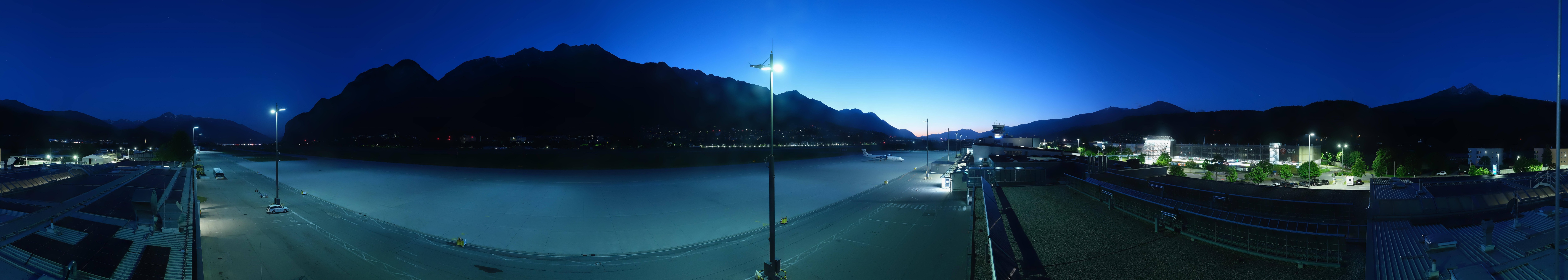 Archived image Webcam Airport Innsbruck Panorama