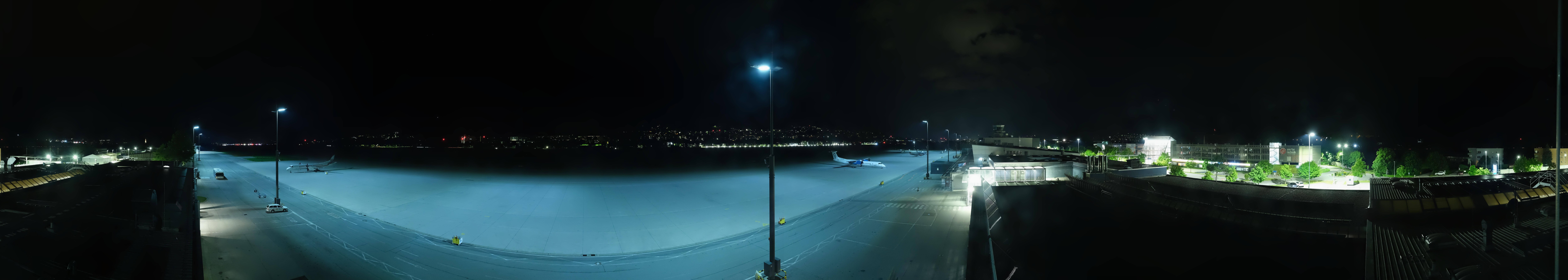 Archived image Webcam Airport Innsbruck Panorama