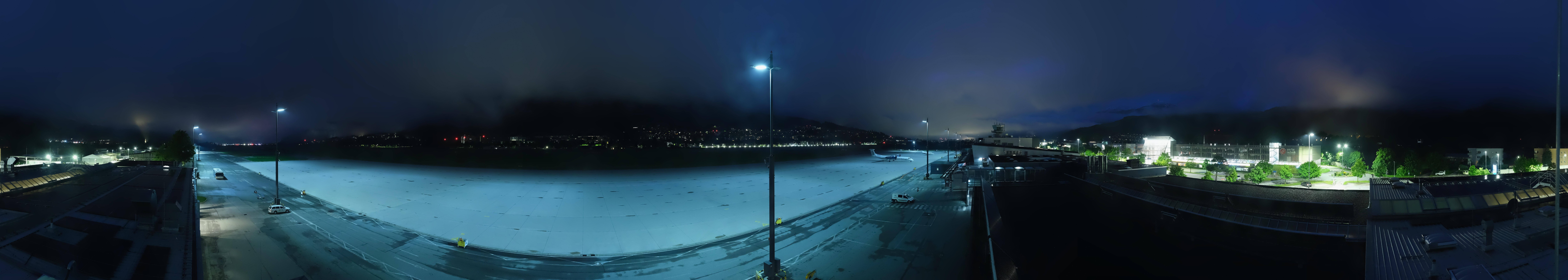 Archived image Webcam Airport Innsbruck Panorama