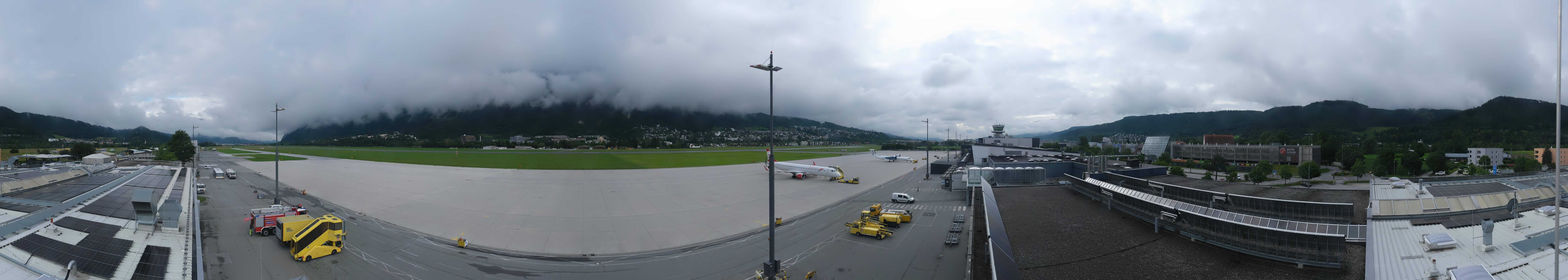 Archived image Webcam Airport Innsbruck Panorama