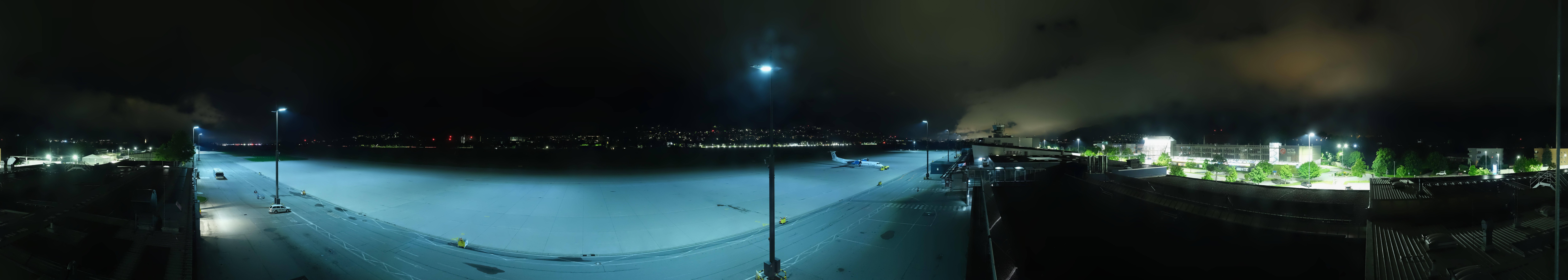 Archived image Webcam Airport Innsbruck Panorama
