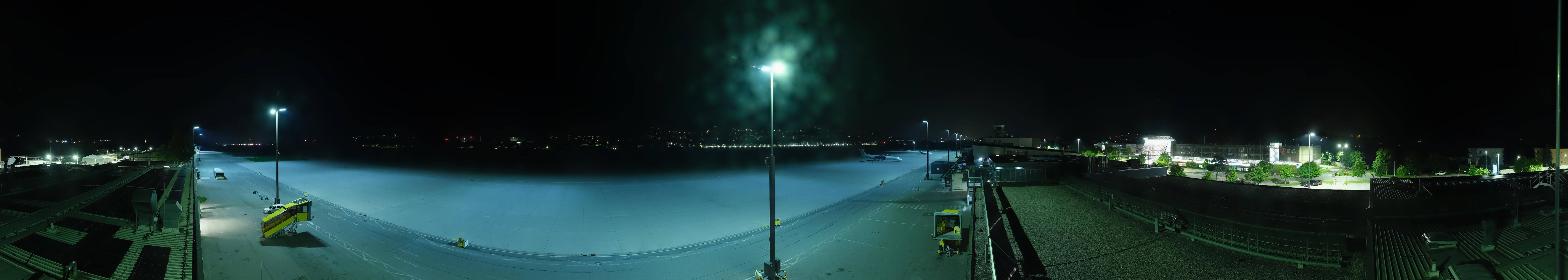 Archived image Webcam Airport Innsbruck Panorama