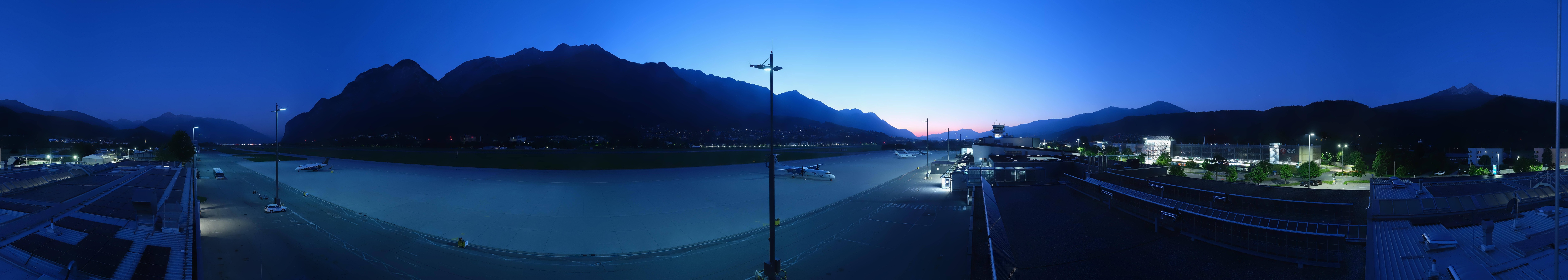 Archiv Foto Webcam Panorama Innsbruck Flughafen