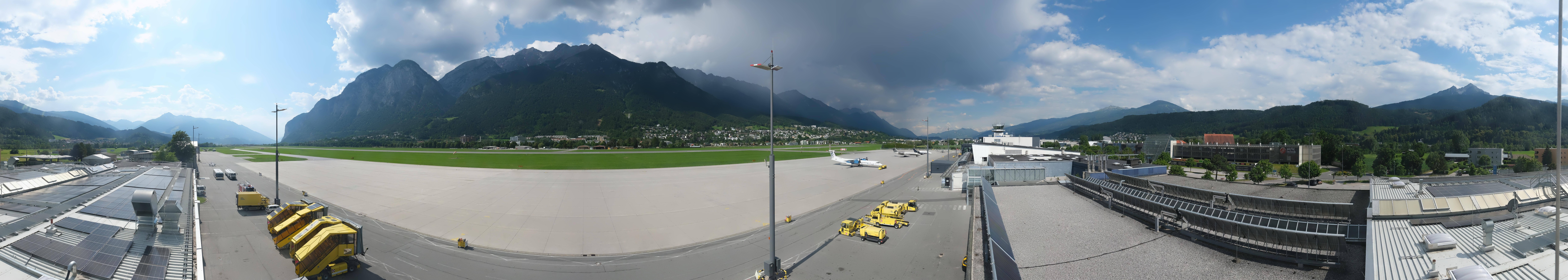 Archiv Foto Webcam Panorama Innsbruck Flughafen