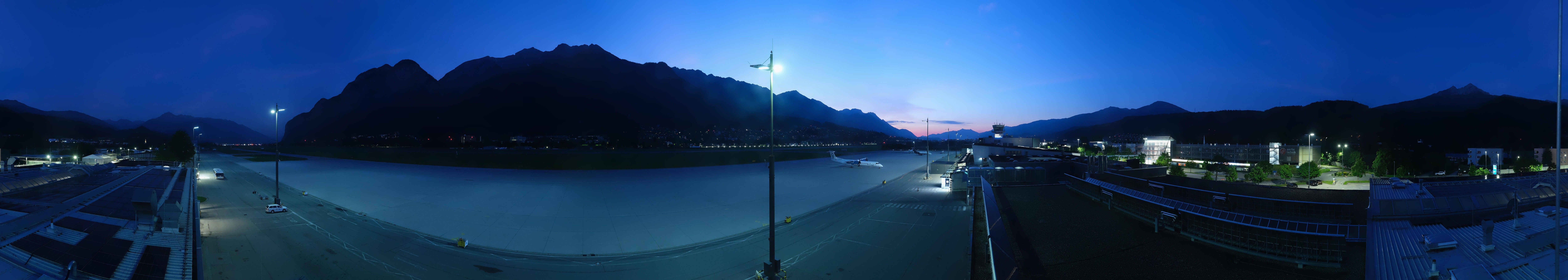 Archiv Foto Webcam Panorama Innsbruck Flughafen
